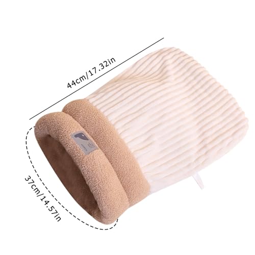Saco de dormir para gatos mullido ideal para el sofá el coche y viajes 6