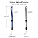 oakxco Lanyard Compatible with Airpods Pro 2 Loop Adjustable Hand Wrist Nylon Strap, Lanyard for Cell Phone/Camera/Switch/iPods Pro 2nd/Airpods 1/2nd/3rd/Pro Case, Blue