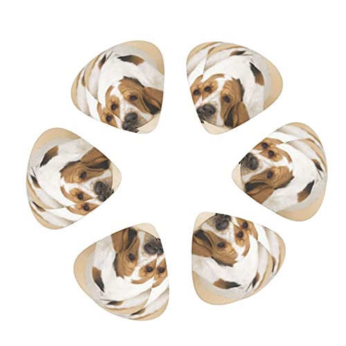 Pack de 12 médiators basset hound pour guitare électrique guitare acoustique diverses guitares - Les Beatles, Paul McCartney, John Lennon, RIngo Starr, George Harrison Pack de 12 médiators basset hound pour guitare électrique guitare acoustique diverses guitares