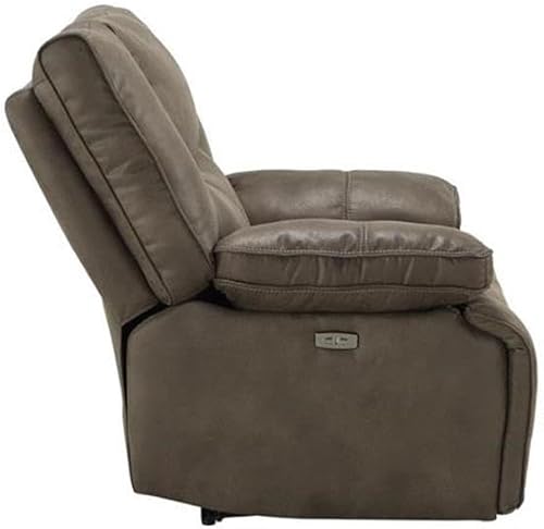 Miniatura 5 de Acme Sofá biplaza Harumi (Power Motion) en tela gris