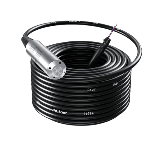 Capteur de niveau d'eau 30m avec câble transmetteur hydrostatique 0-3.3V pour réservoir