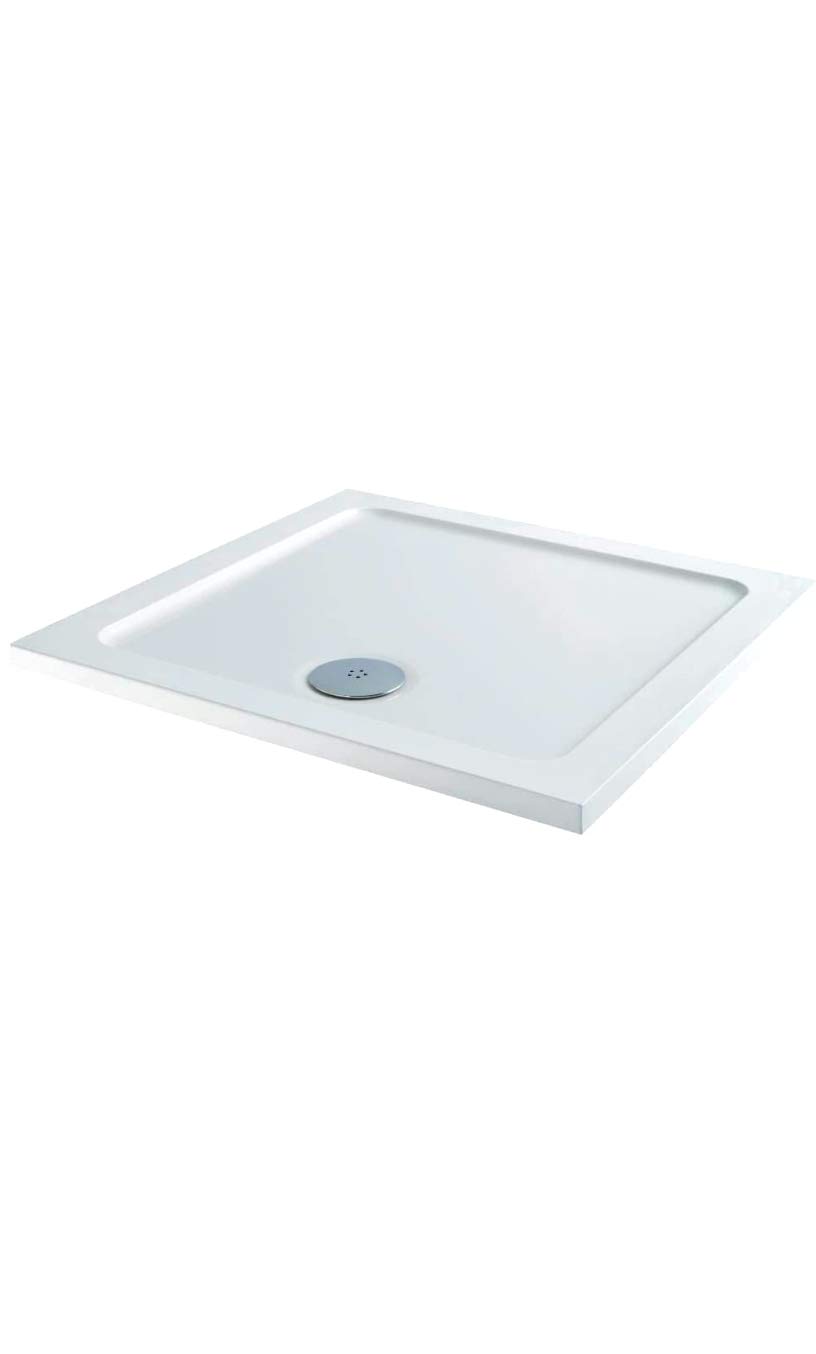 Receveur de douche 800x800 MX Elements pour rénover une petite salle de bain