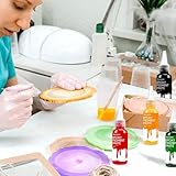 Teexpert Epoxy Resin Pigment Paste, 100ml Highly Concentrated & Easy to Mix Black and White Opaque Liquid Epoxy Dye Set for Resin Coloring, Resin Art Painting and DIY Projects - Image 5