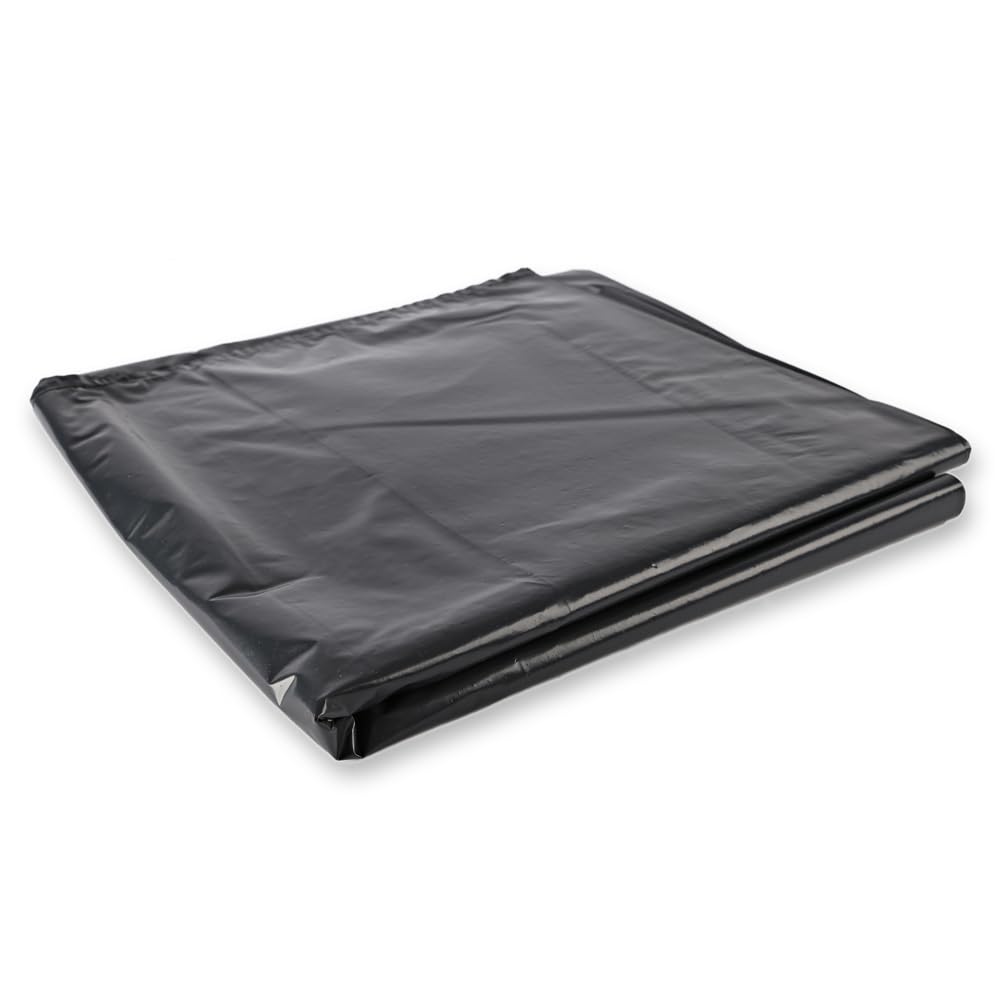 50 Stück Müllsäcke Premium, FRANZ MENSCH, 240 l, schwarz, LDPE, 75 my | Hygoclean, 135 x 70 cm, gelegt, Müllbeutel, Abfallsack, Abfallbeutel, extra stark, reißfest, für Gewerbe und Industrie