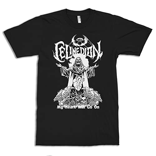 Celine Dion - My Heart Will Go On Death Metal Funny T-Shirt2