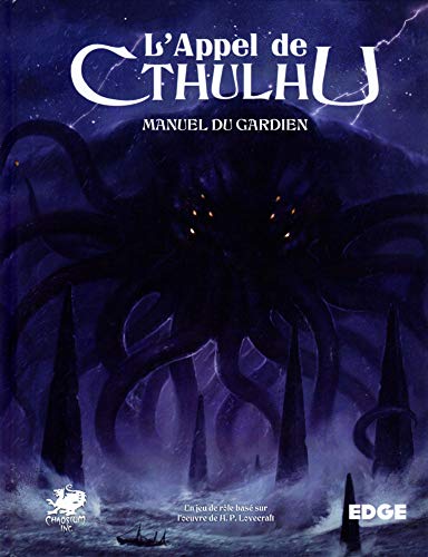 Edge Entertainment Jeu de rôles Asmodee l'appel de Cthulhu Manuel du Gardien