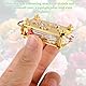 Lyreh Mikro-Blumenpresse, 5x3,5cm Tragbares Miniatur-Blumenpressset Metall Mikrowellen-Pressset DIY-Pflanzenkonservierung Perfektes Geschenk für Kunsthandwerksliebhaber Pflanzenliebhaber