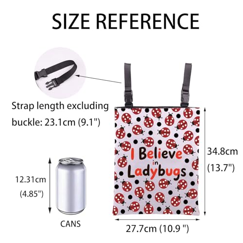 Cadeau pour les amateurs de coccinelle sac poubelle voiture lavable - 3