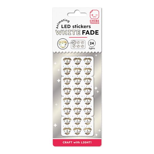 Chibitronics Animating White Fade LED 24 Pack