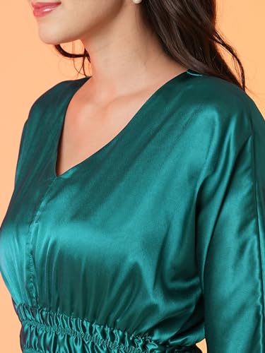 Image of Globus Women Dress (3641021001 Brown S)