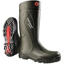 Bota De Agua Dunlop Purofort Thermo S5 Dunlop Purofort+ Botas de Goma, Verde, EU 41