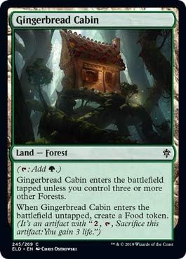 Magic The Gathering - Gingerbread Cabin - Throne of Eldraine - Card - 1