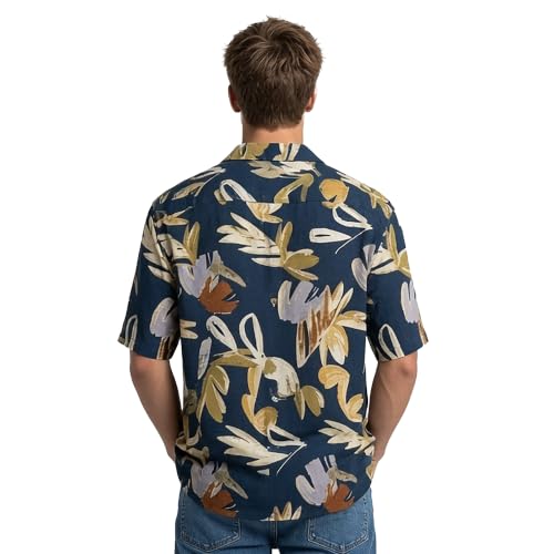 Image of LSD Men's HawaiianCasual Tropical Floral Print Button Down Shirt