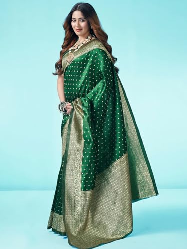 Image of Avantika Fashion Women's Kanjivaram Soft Silk Banarasi Sarees With Blouse Piece