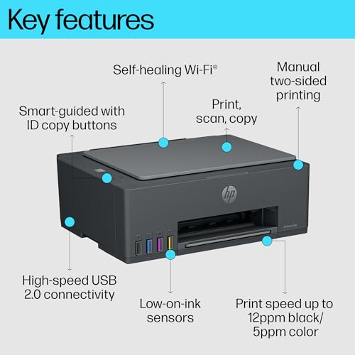 Image of HP Smart Tank 584 All-in-One WiFi Colour Printer |1+1 Year Extended Warranty on Registration| Up to 4000 Black & 6000 Colour Prints I Print,Scan & Copy for Home /Office