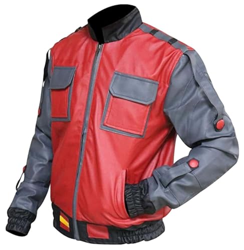 Marty Boy BTTF2 Bomber Leather Jacket3