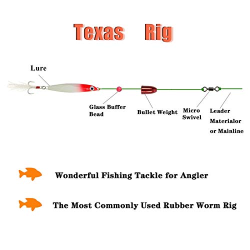 10 Pack 1/4Oz Tungsten Worm Weight For Bass Fishing Pitching And Flipping Sinker #TOP5