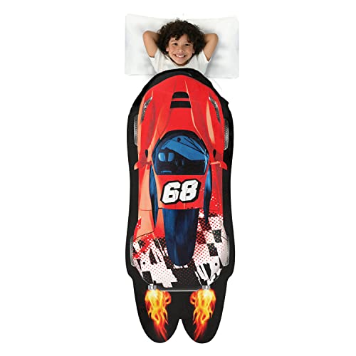 Blankie Tails | New Photo Realistic Race Car Blanket - Machine Washable Wearable Blanket, Great For Gifts, Sleepovers, And Daily Use, Kids, Toddlers #TOP13