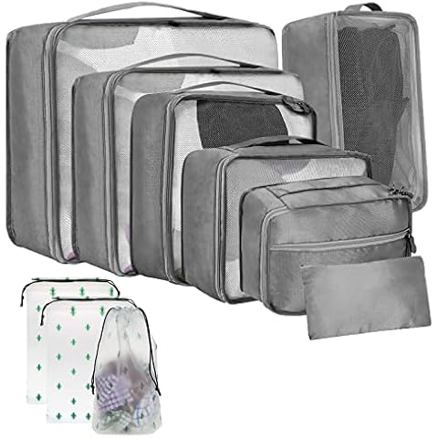 Travel Accessories Kofferorganizer Set 10 Pcs Packing Cubes Set Cover