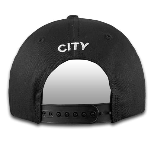 1863FC Manchester City FC Mono Badge Gorra Negra miniatura 4