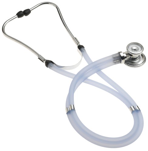 Adc Adscope 641 Sprague Stethoscope With 5 Interchangeable Chestpiece Options, 30 Inch Length, Frosted Glacier #TOP7