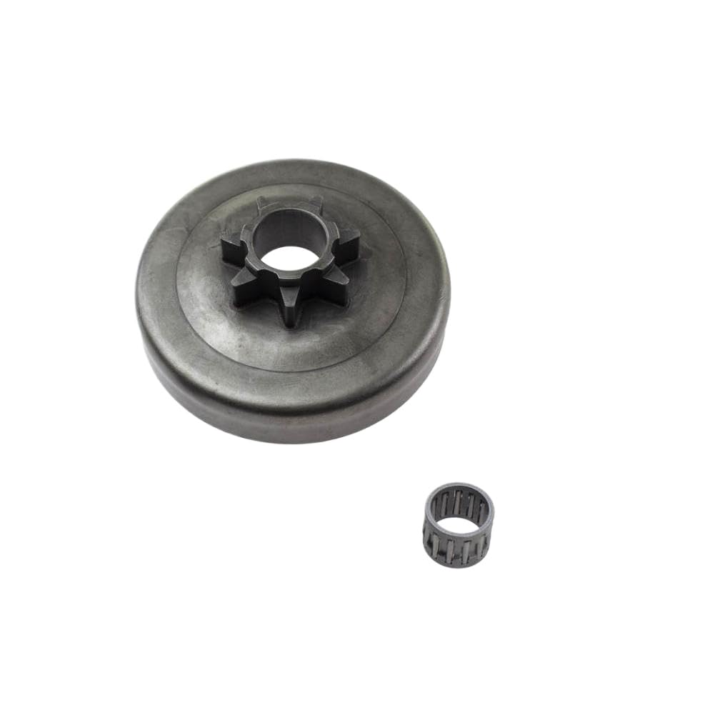 Piñón de cadena de tambor de embrague 325 7T Compatible con motosierra 340 340E 345 345E 350 351 353 445 445II 445E 450 450E 450E II