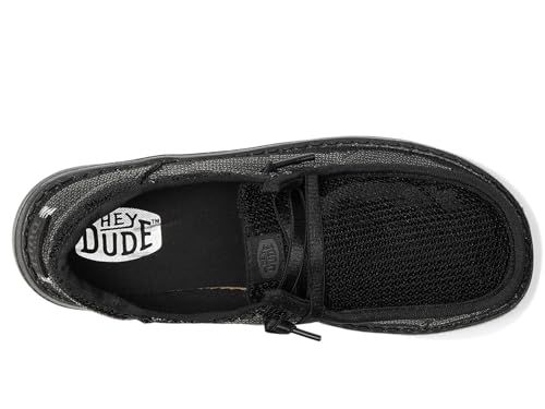 HEYDUDE Women's Wendy Funk Mono Sequin (Little Big Kid) Slip-On2