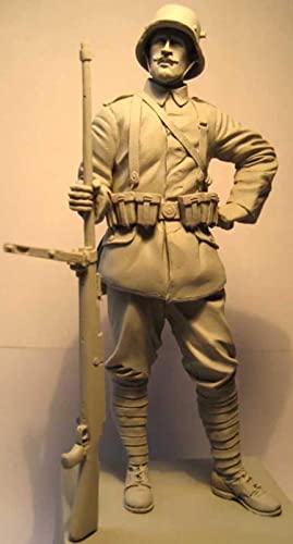 Figura Modelo Resina 1:16 Hombre Antiguo Invierno miniatura 1