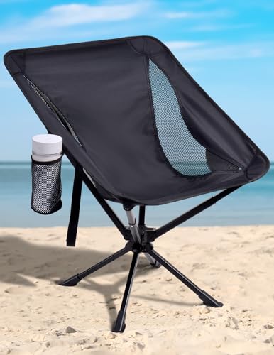 Docusvect Swivel Portable Camping Chair