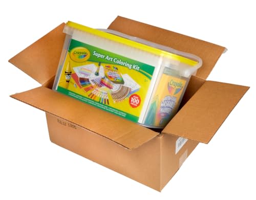 Crayola 04-0294 Super Art Coloring Kit (100+ Pcs), Arts & Crafts Set For Kids thumb #6