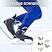 ZEXKENS Ice Skate Slices Protectors Covers Ice Skate Guards Ice Skate Slices Covers Hockey Skates Covers Figure Skates Covers