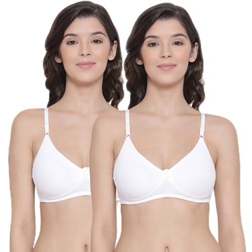 Image of Lyra Women's Cotton Non Padded Wire Free T Shirt Bra