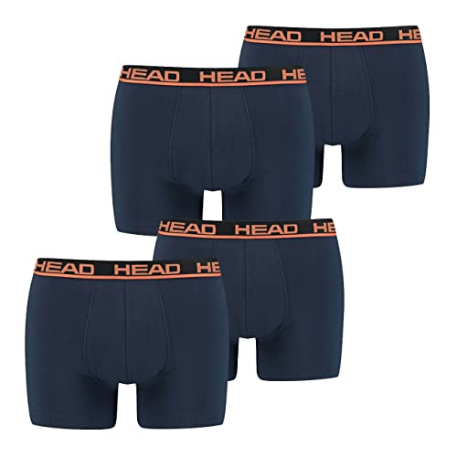 HEAD Boxer, Biancheria intima Uomo, Blu/Olivastro, XXL