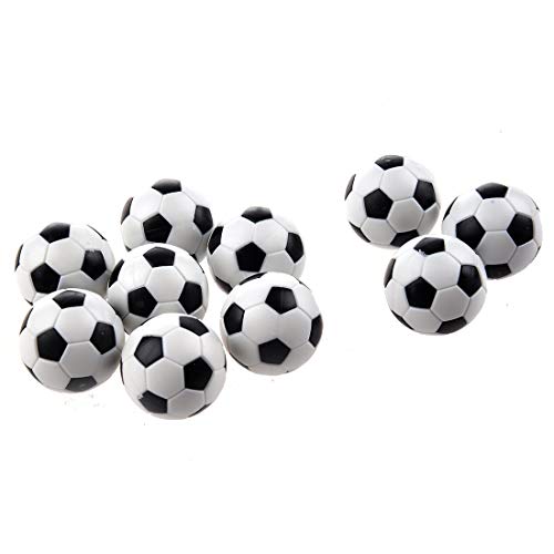 Ogquaton 6 palline da calcetto in plastica dura da...