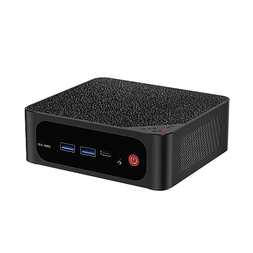 Beelink AMD Ryzen7 5800H 8 Cores 16 Threads up to 4.4GHz, SER5 MAX Mini PC, 32GB RAM 500G NVMe SSD, Wi-Fi6 BT5.2, 4K Triple Display, WOL PXE Auto Power on, Gaming pc