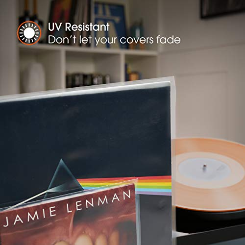 100x 12 Inch Vinyl LP Beschermhoezen | DENSITY 33 Toeren Hoezen Voor Vinylplaat Enkele Dubble Verdrievoudigen Klaphoes… - Afbeelding 5