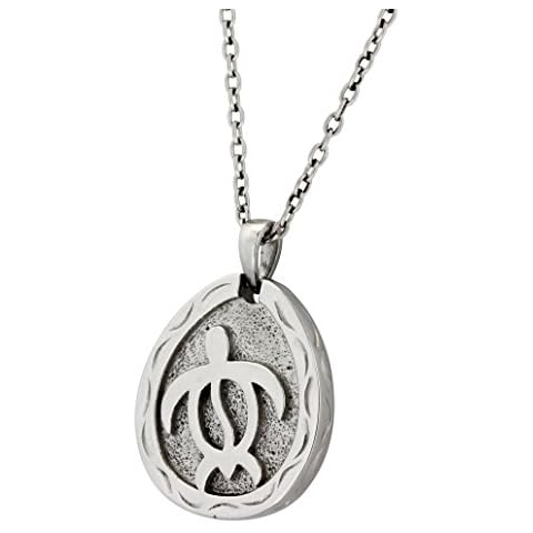 Hawaiian Jewelry by Austaras - Honu Sea Turtle Pendant - Good Luck and Protection Everywhere You Go Cover
