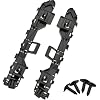 Front Bumper Brackets Left Right Compatible with Honda Accord Sedan 2013 2014 2015 2016 2017, Replaces OEM 71193-T2A-A01/71198-T2A-A01/HO1042115/HO1043115- Bumper Cover Support Bracket