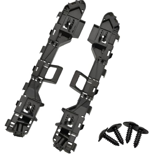 Front Bumper Brackets Left Right Compatible with Honda Accord Sedan 2013 2014 2015 2016 2017 Replaces OEM 71193-T2A-A01/71198-T2A-A01/HO1042115/HO1043115- Bumper Cover Support Bracket