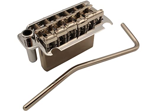 Gotoh 510T Stratocaster Chevalet de trémolo à 2 points avec mécanisme SF1 FST Chromé 42 mm - Les Beatles, Paul McCartney, John Lennon, RIngo Starr, George Harrison Gotoh 510T Stratocaster Chevalet de trémolo à 2 points avec mécanisme SF1 FST Chromé 42 mm
