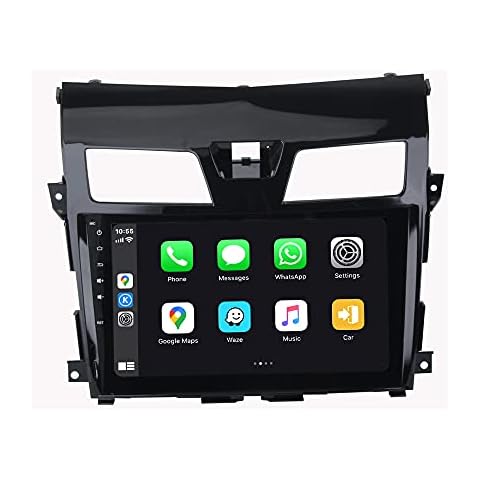 SYGAV Android 11 Car Stereo Radio for 2013-2015 Nissan Altima with Base or 5“ Screen Factory Radio / 10.2" Head Unit Wireless Carplay Android Auto Cover
