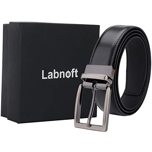 Image of Labnoft Mens Pu Leather Belt (Black)