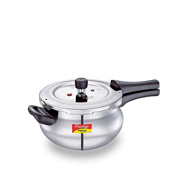 Prestige Svachh, 20268, 4 L, Alpha Junior handi, with deep lid for Spillage Control