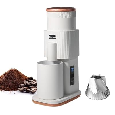 Coffee Grinder,Wirsh Portable Cordless Recharge...