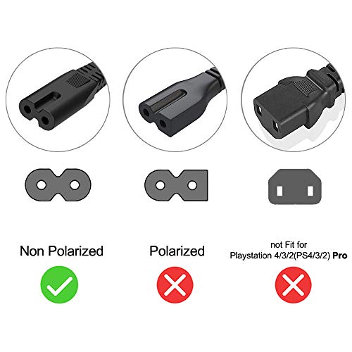 image for Superer UL Listed 18 AWG Power Cord Cable Replacement for Bose SoundTo
