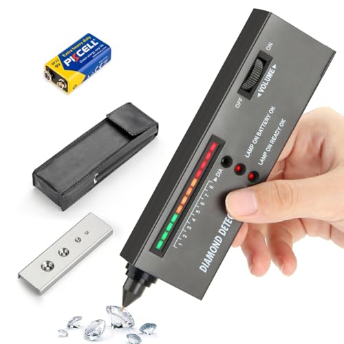Diamond Tester, Professional Jewelers' Gemstone Detector, High Accuracy Diamond Tester