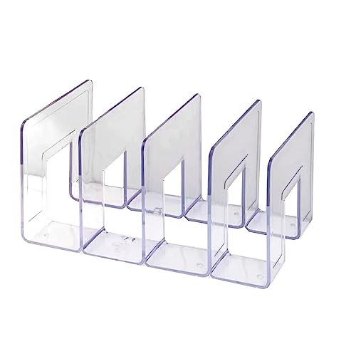 Organizador de bolsos de Drikou, Hogar Transparent Bag Storage Rack Red Red Red PC Mini Purse Estante para Armario Organización Separadores de bolsos Organizadores de bolso de (Sección 4)