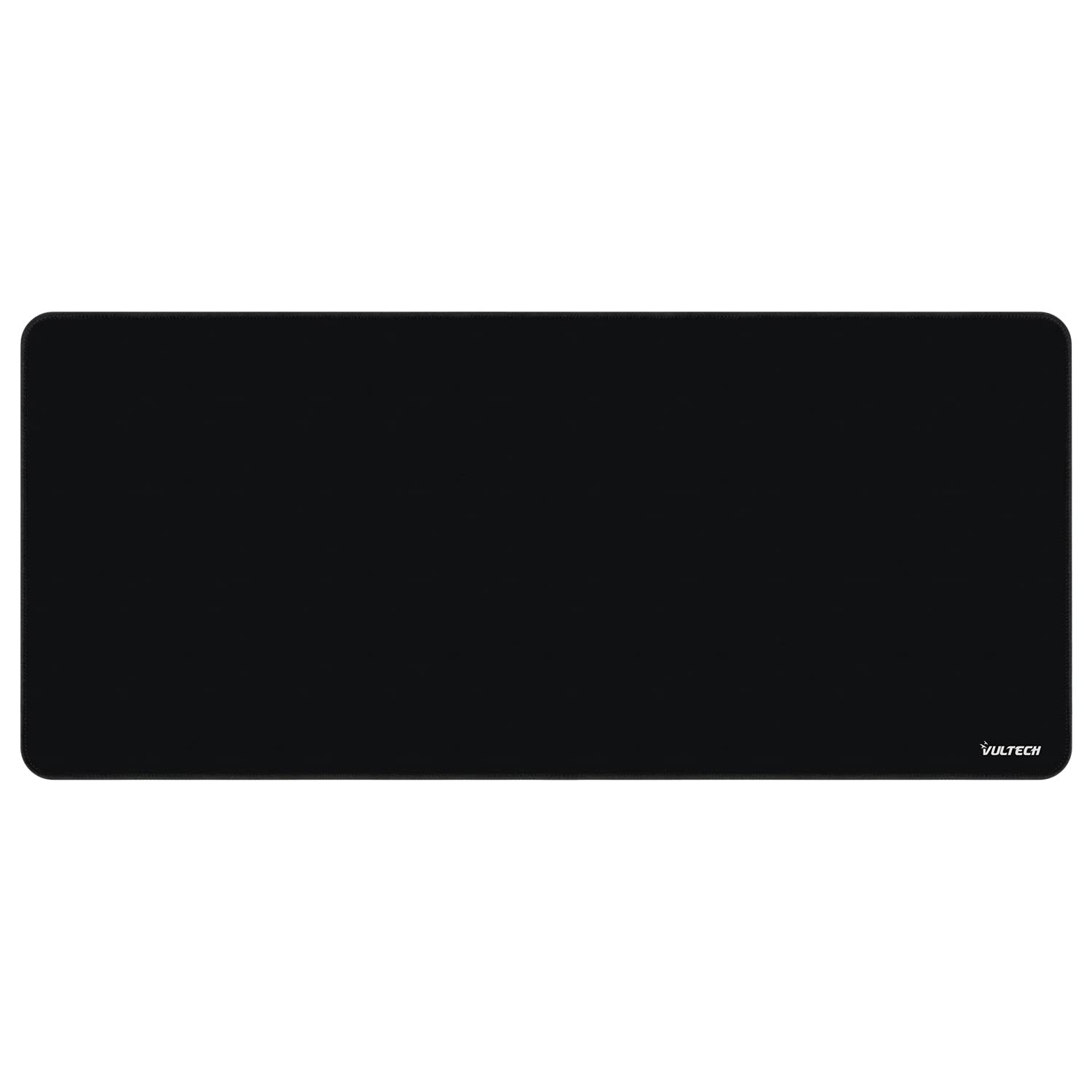 VulTech MP-05XLBK Mousepad Gaming XL 900x400 Nero Idrorepellente Antiscivolo Rinforzato