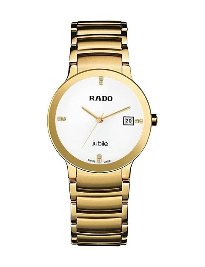 MIDDLEAST RAD 0 Switzerland Analogue Mens Watch (Black Dial Black & Gold Colored Strap) (Gold & White Dail) (B0CXX91C9D) Amazon Price History, Amazon Price Tracker