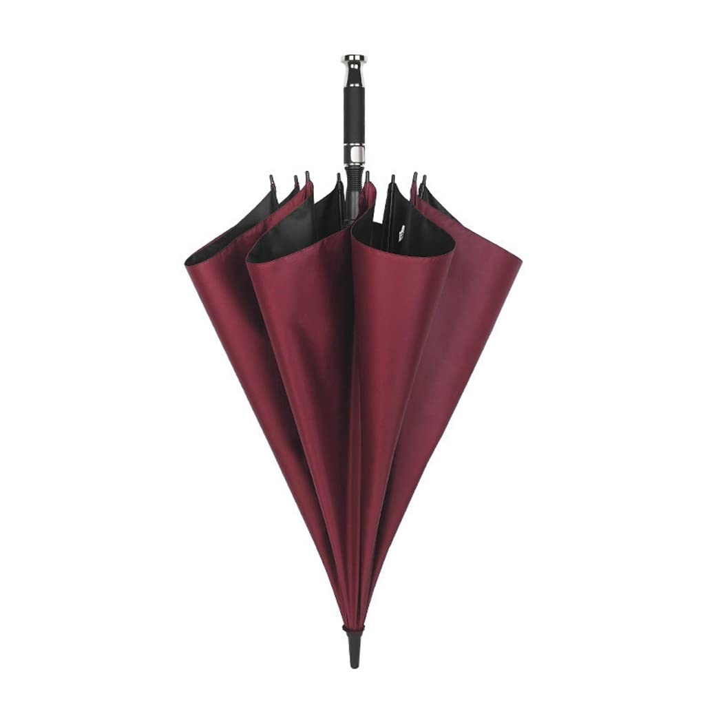 Parapluie de pluie rouge avec revêtement vinyle anti-UV pour la voiture